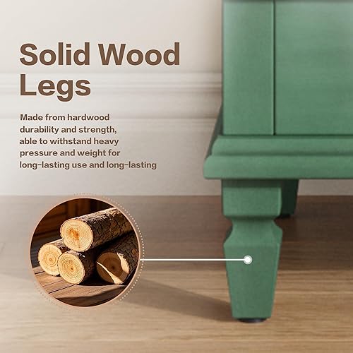 Miniatura 70 de Aparador moderno y elegante con patas y asas de metal dorado y estante ajustable, mesa consola clásica de 60 pulgadas, mesa de sofá, mesa de entrada