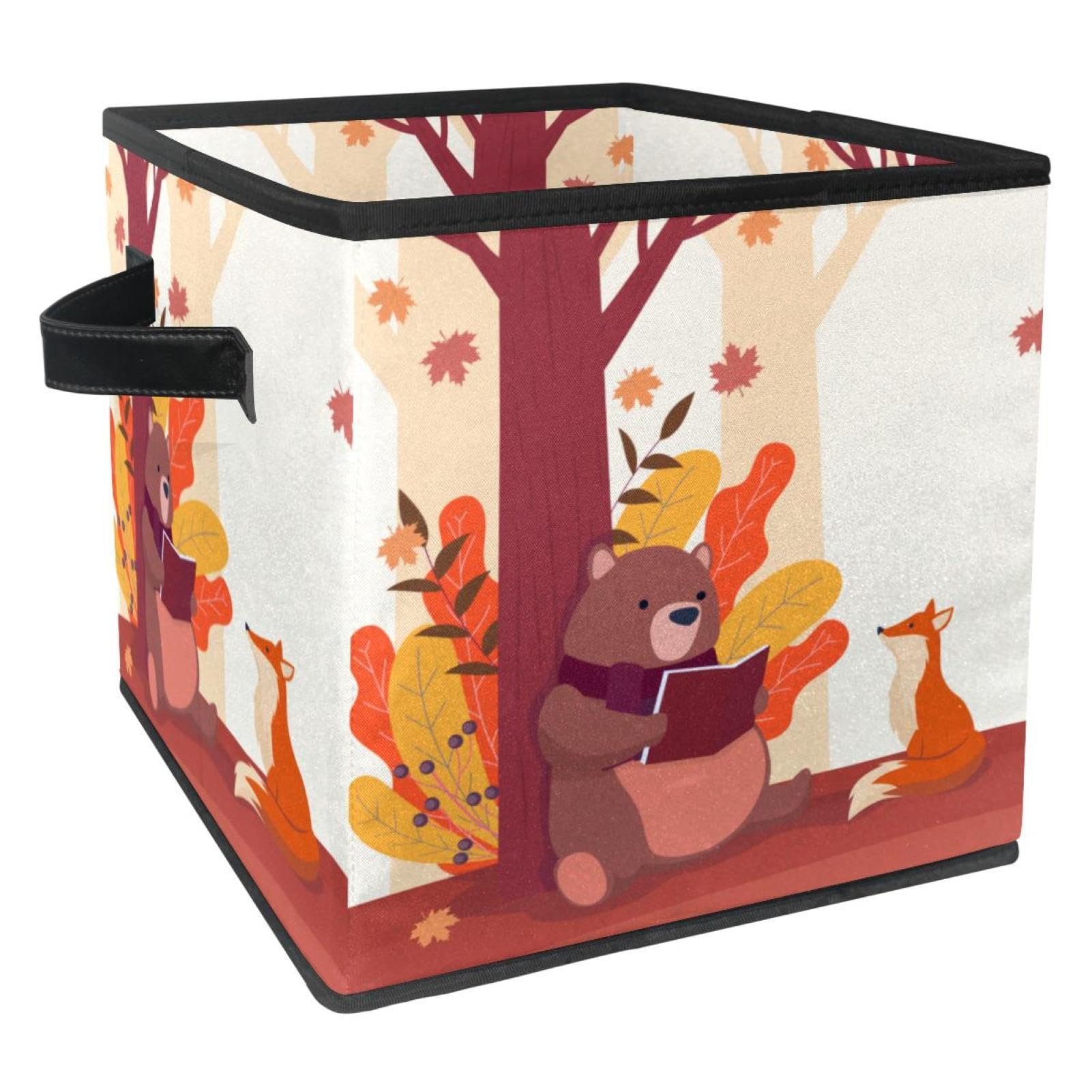 Cube de rangement avec poignées solides pour optimiser vos étagères