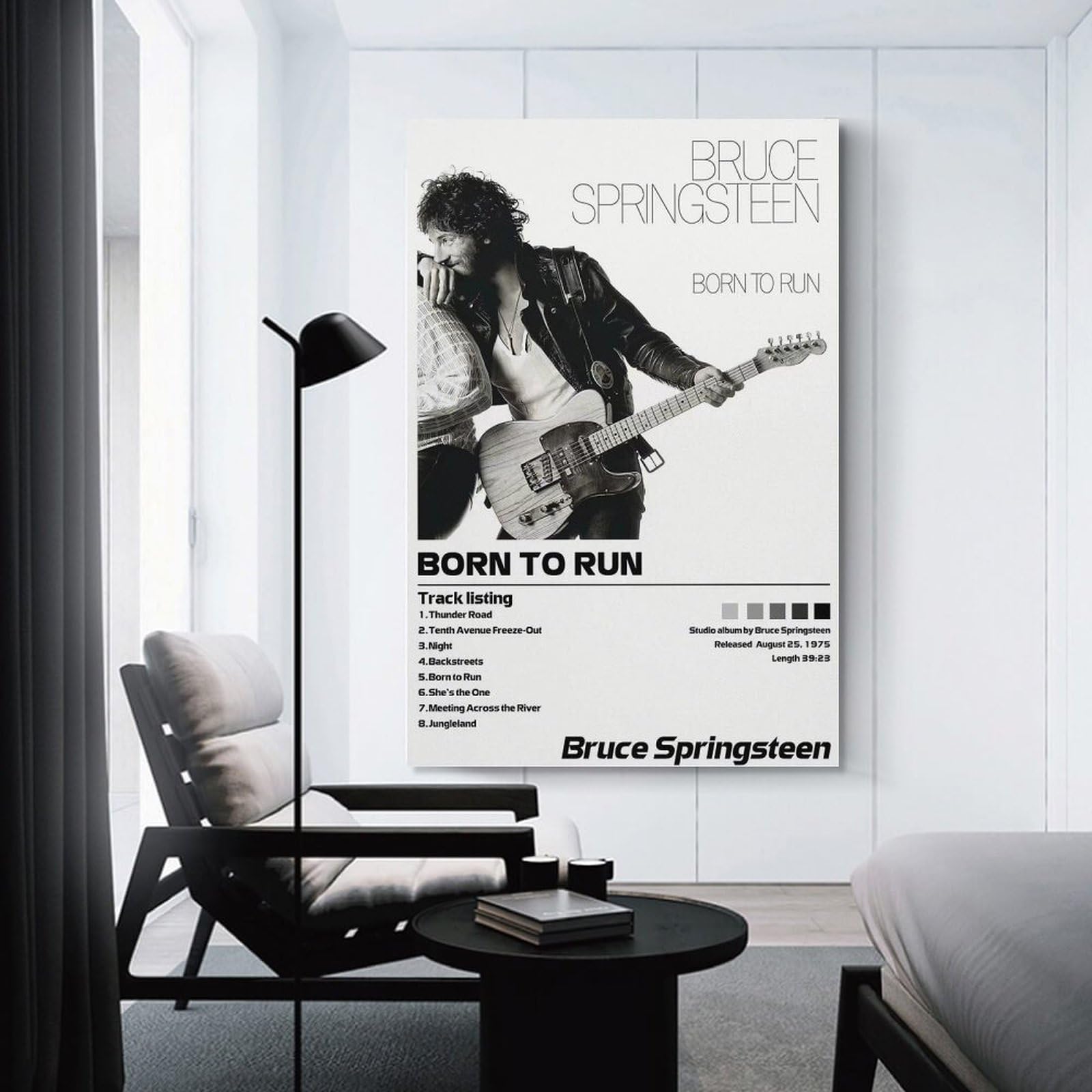 Amazon.com: GUOSHIKA Bruce Springsteen Born to Run Canvas Poster