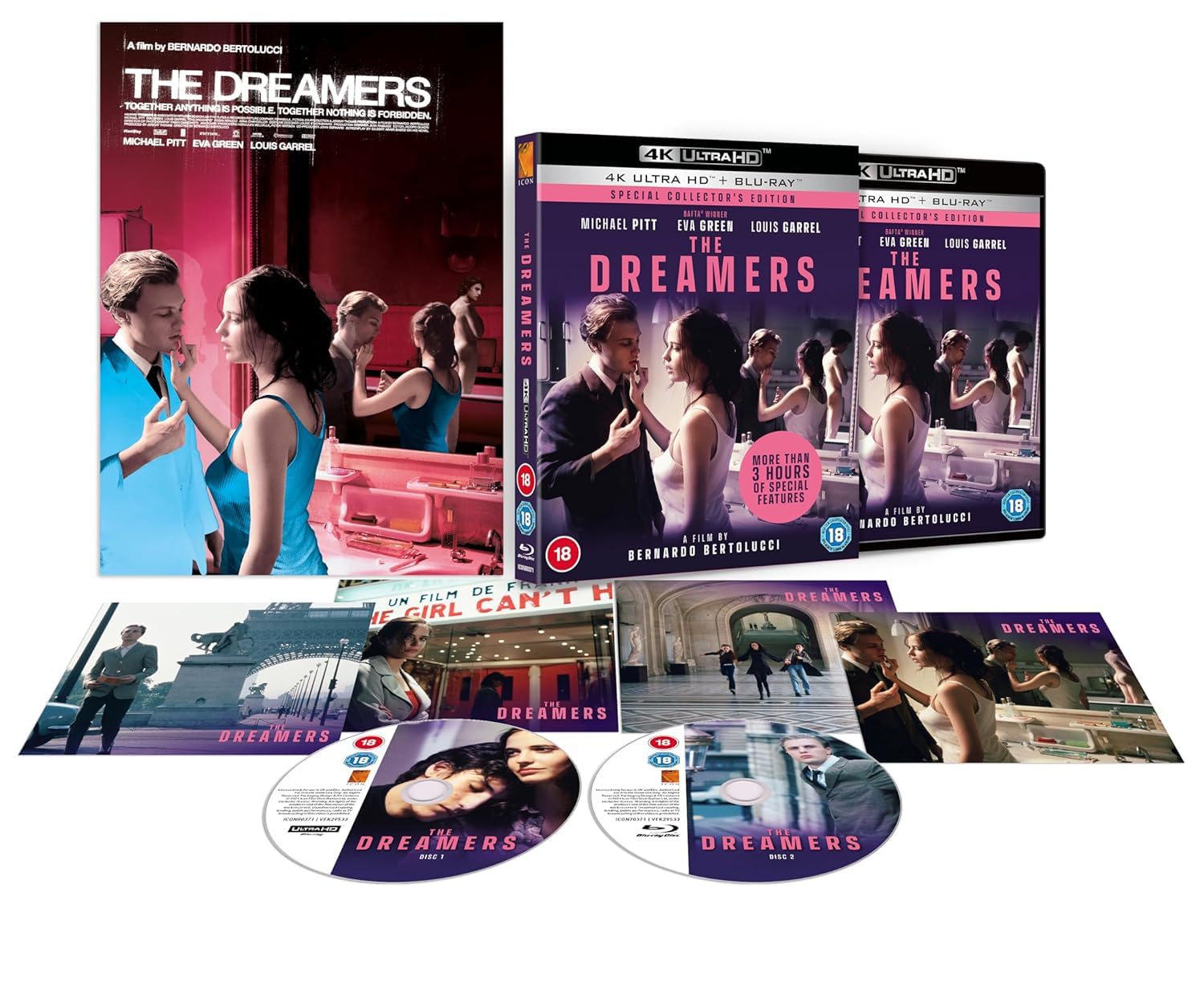 The Dreamers (Special Collector's Edition, Limited Edition) [4K UHD + Blu-ray] [Region Free]
