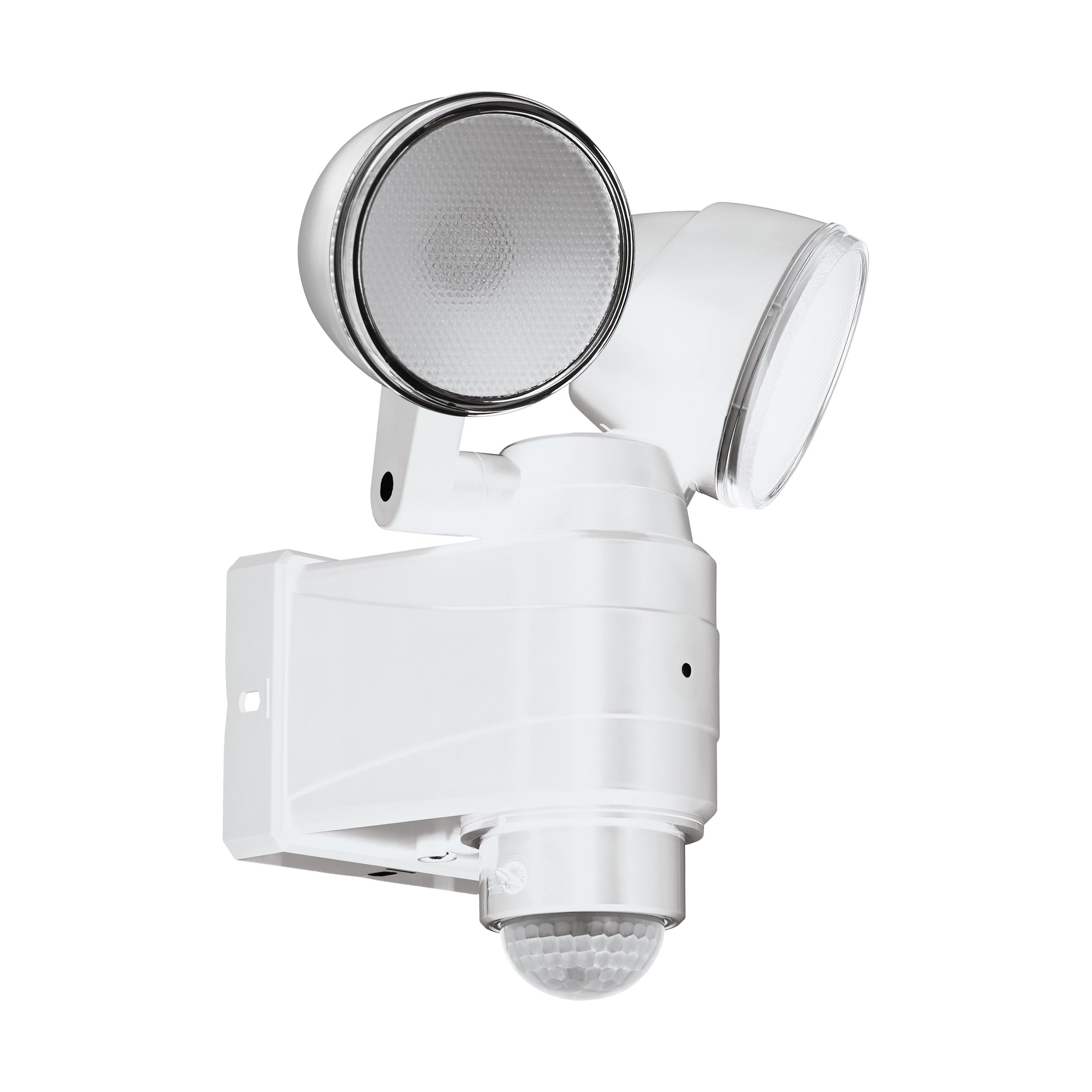 Eglo White Led Outdoor Wall Light Casabas, 2-Flame Exterior Lamp
