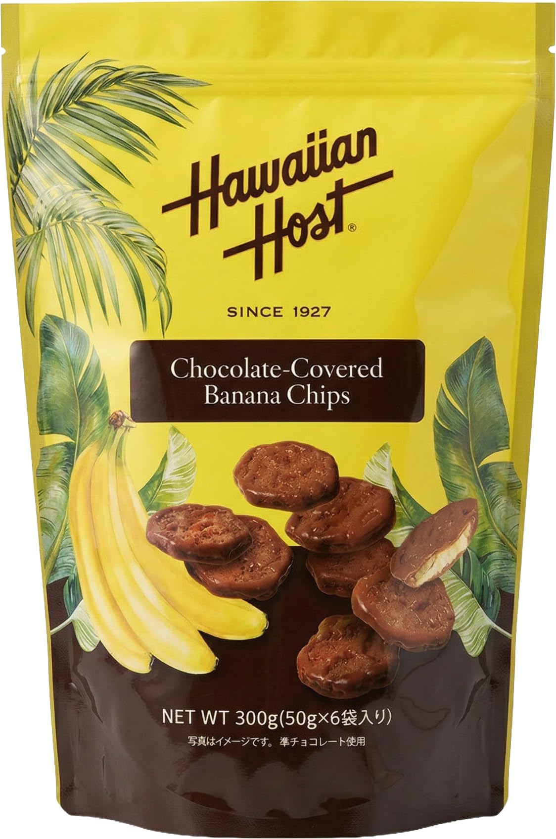 Amazon.co.jp: Choco Banana Chips チョコバナナ チップス 300g : 食品