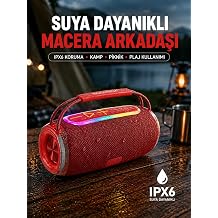 20W Kablosuz Bluetooth Hoparl r RGB I k Efektli USB/SD/AUX Destekli
