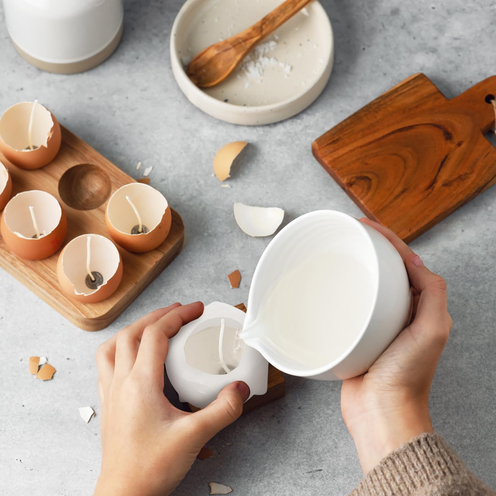 Silikonformen Ostern - Osterhase Gießform Für Gips & Epoxidharz