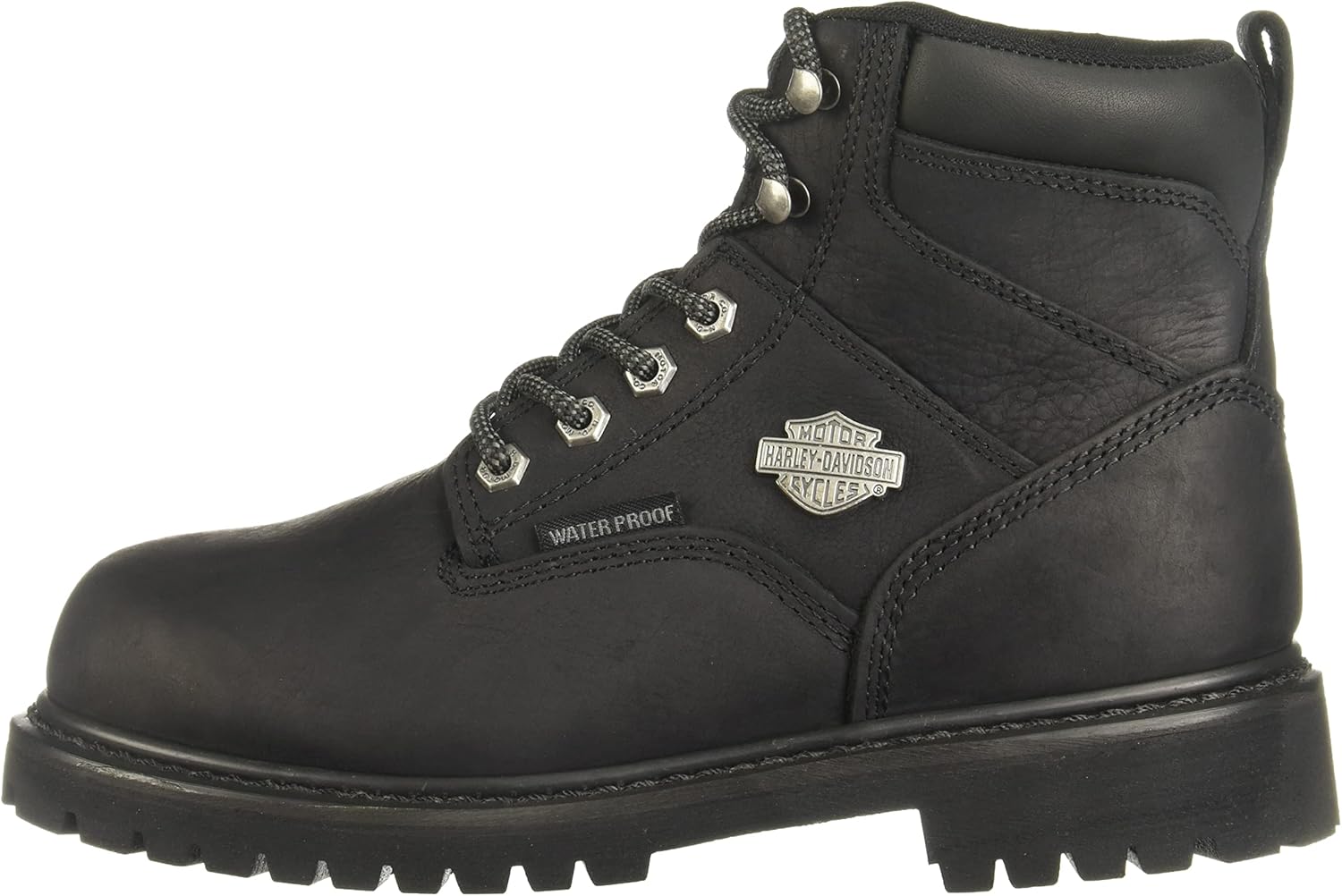 Miniatura 8 de HARLEY-DAVIDSON FOOTWEAR Botas de motocicleta Gavern para hombre, Negro -