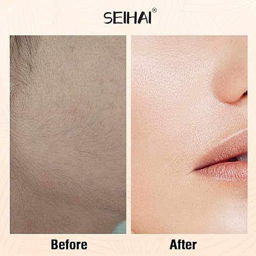 Miniatura 4 de Depilación facial para mujeres, dispositivo de depilación SEIHAI (2023), removedor de pelo recargable para mujeres, removedor de vello facial para