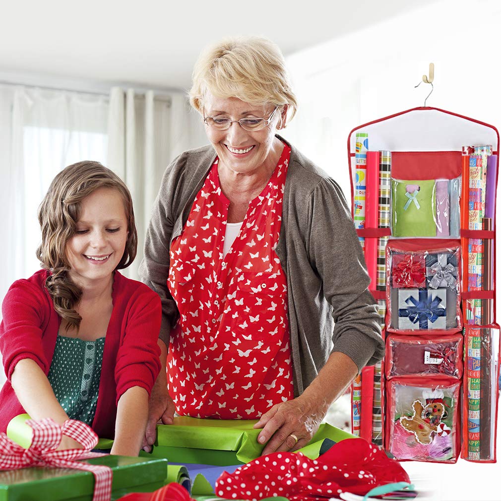 Aufbewahrungs-Organizer von Propik für 101,6cm Geschenkpapier, Schleifen und Geschenkverpackung, Aufbewahrungstasche