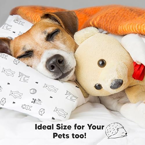 Miniatura 8 de KeaBabies Almohada para niños pequeños con funda de almohada y tamaño jumbo de 14 x 20 pulgadas, almohadas suaves de algodón orgánico para dormir,