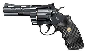 東京マルイ　COLT .357 MAGNUM リボルバー　６インチ（後期モデル） コルトパイソン.357マグナム 6インチ ブラックモデル - BBエアー