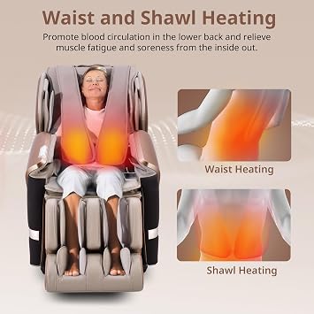 MYNTA 4D Massage Chair 4D+2D Dual Mechanism Zero Gravity Recliner
