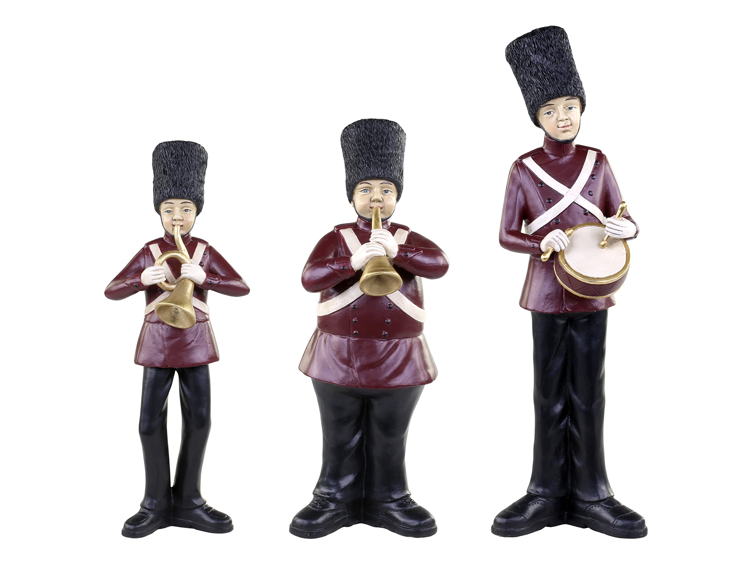 Chic Antique Vintage Weihnachts Orchester 3 teilig (Weihnachten, Figuren, klassisch)