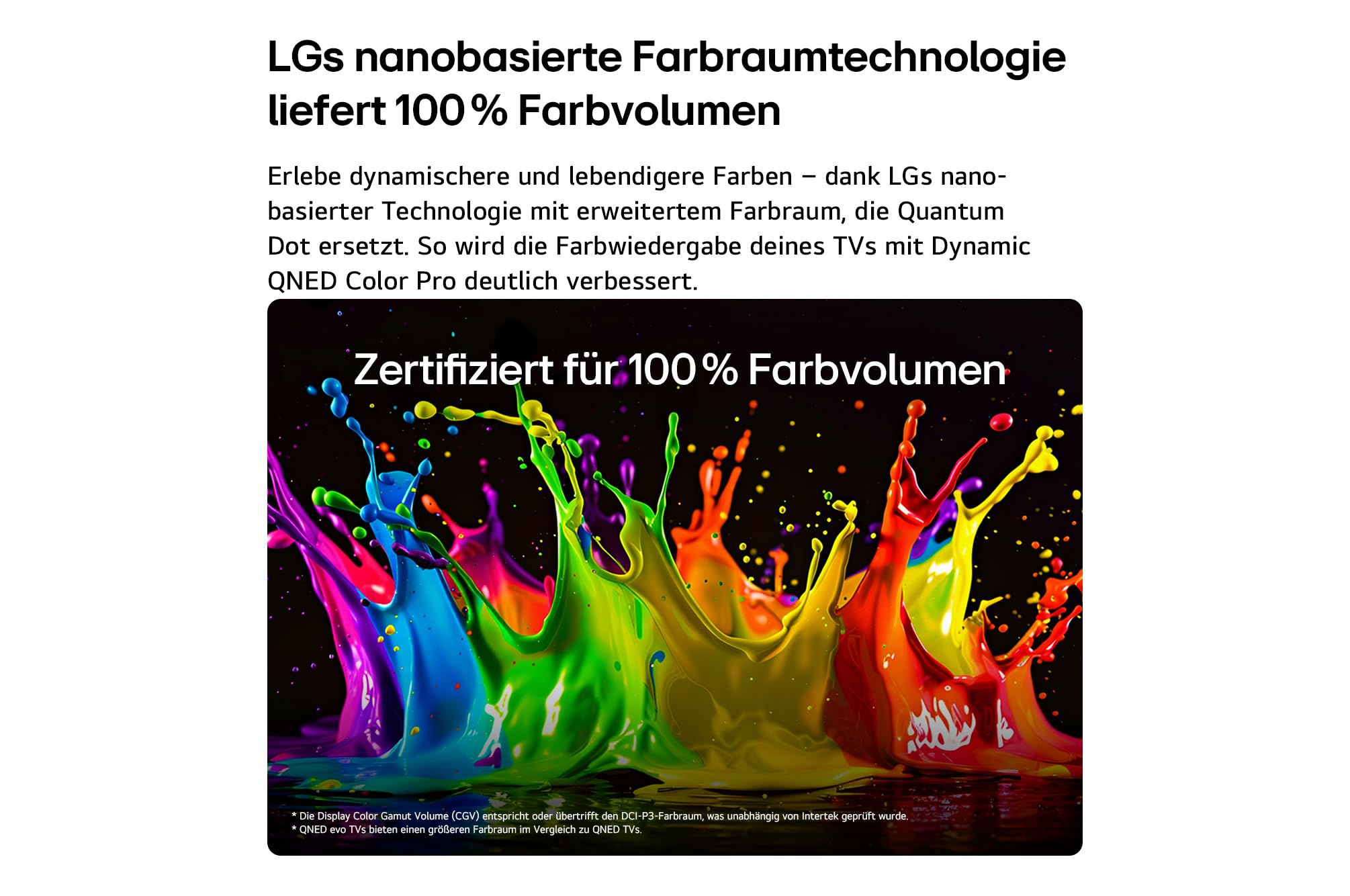 LG 75QNED83B6A TV 75 Zoll (190 cm) 4K QNED evo Mini LED AI TV (α8 Gen3 4K AI Prozessor, webOS 26, 120Hz (VRR bis zu 144Hz)) [Modelljahr 2026] [Energieklasse F]
