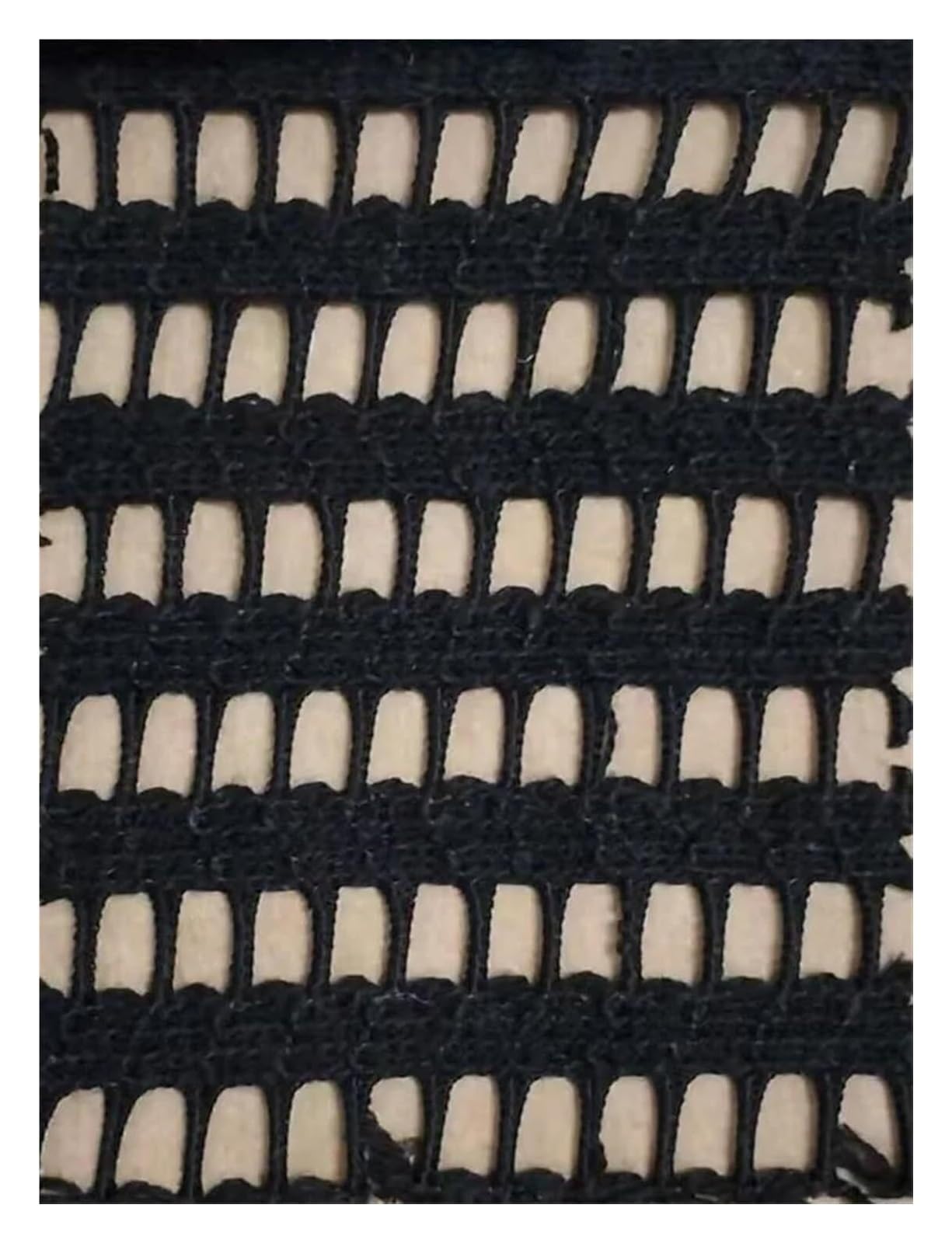 Tela De Encaje Nupcial, Cordón Bordado, Transpirable, Calado(Schwarz)