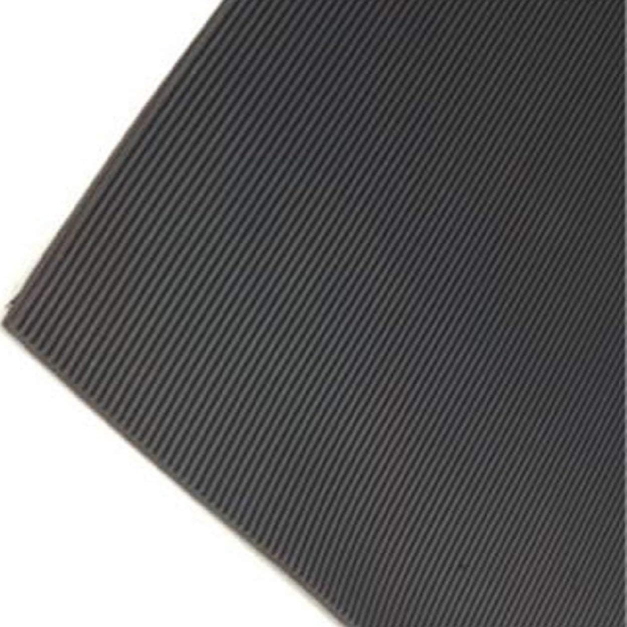 Rubber Flooring Matting Fine Ribbed Pattern 3m x 1m x 3mm