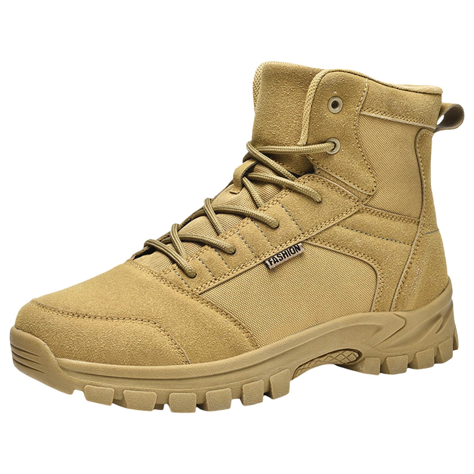 Générique Chaussures Militaires Et Boots pour Homme Montantes Militaire Chaussures Basket Running Securité Botte Moto Combat Boots Confort en Plein Air Bottes avec Coque Rangers Randonnée Chaussure