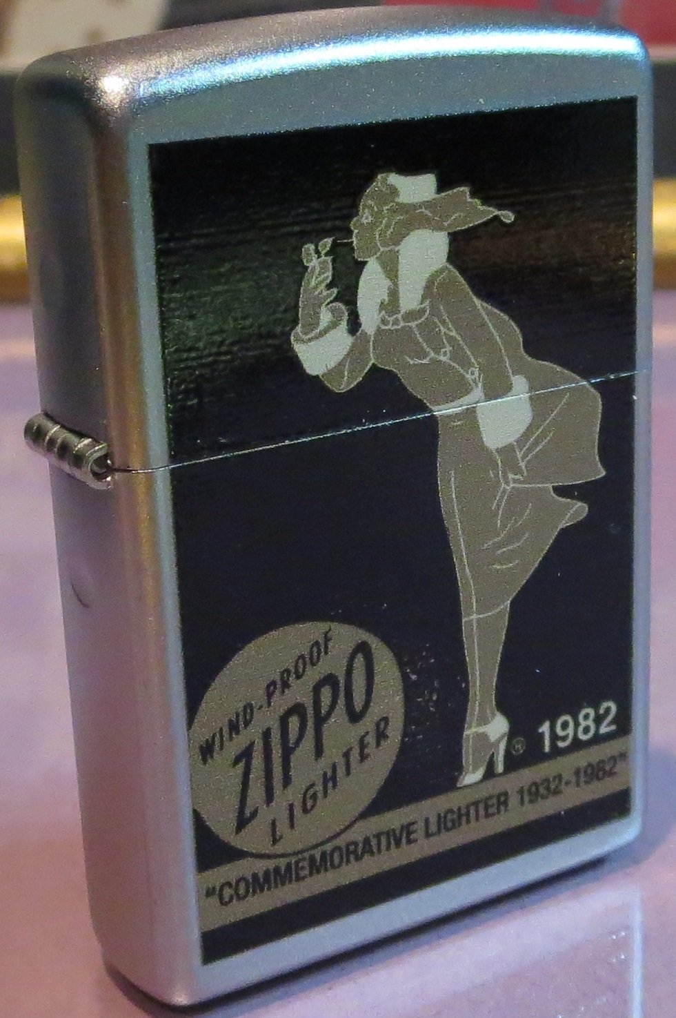 Amazon.com: Zippo Commemorative Windy Girl Lighter 1932 - 1982 