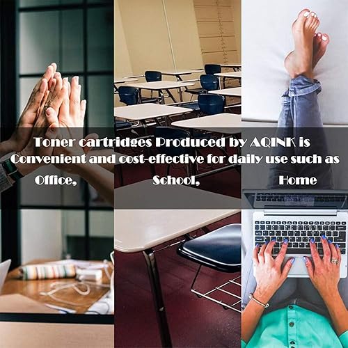 Miniatura 7 de Paquete de 4 cartuchos de tóner 210X de alto rendimiento (con chip), repuesto compatible para HP 210X 210A W2100X W2100A Color MFP 4301fdw 4301fdn