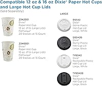 Vista 4 de Dixie Pathways - Vasos calientes de papel, 12 onzas
