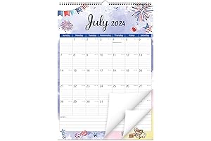 GuassLee Wall Calendar 2024 From July On the Porch