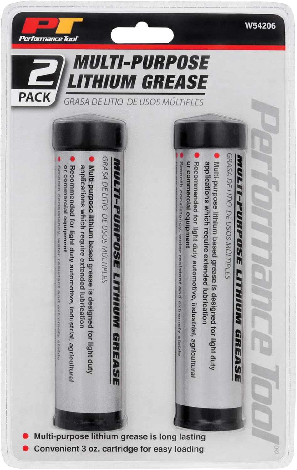 Performance Tool W54206 Grease Gun Cartridge Refill, 14 oz