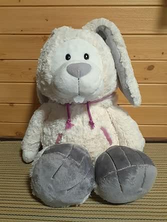 Amazon.co.jp: Niki Nici Snow Rabbit Plush Toy : Toys & Games