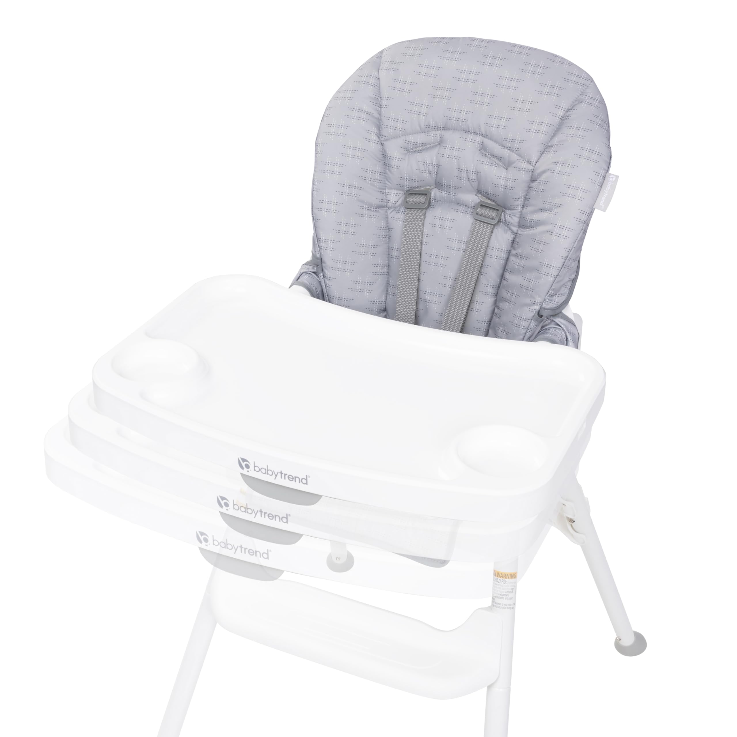 Baby Trend Adapt 4-in-1 High Chair to Toddler Chair, Retro Grey