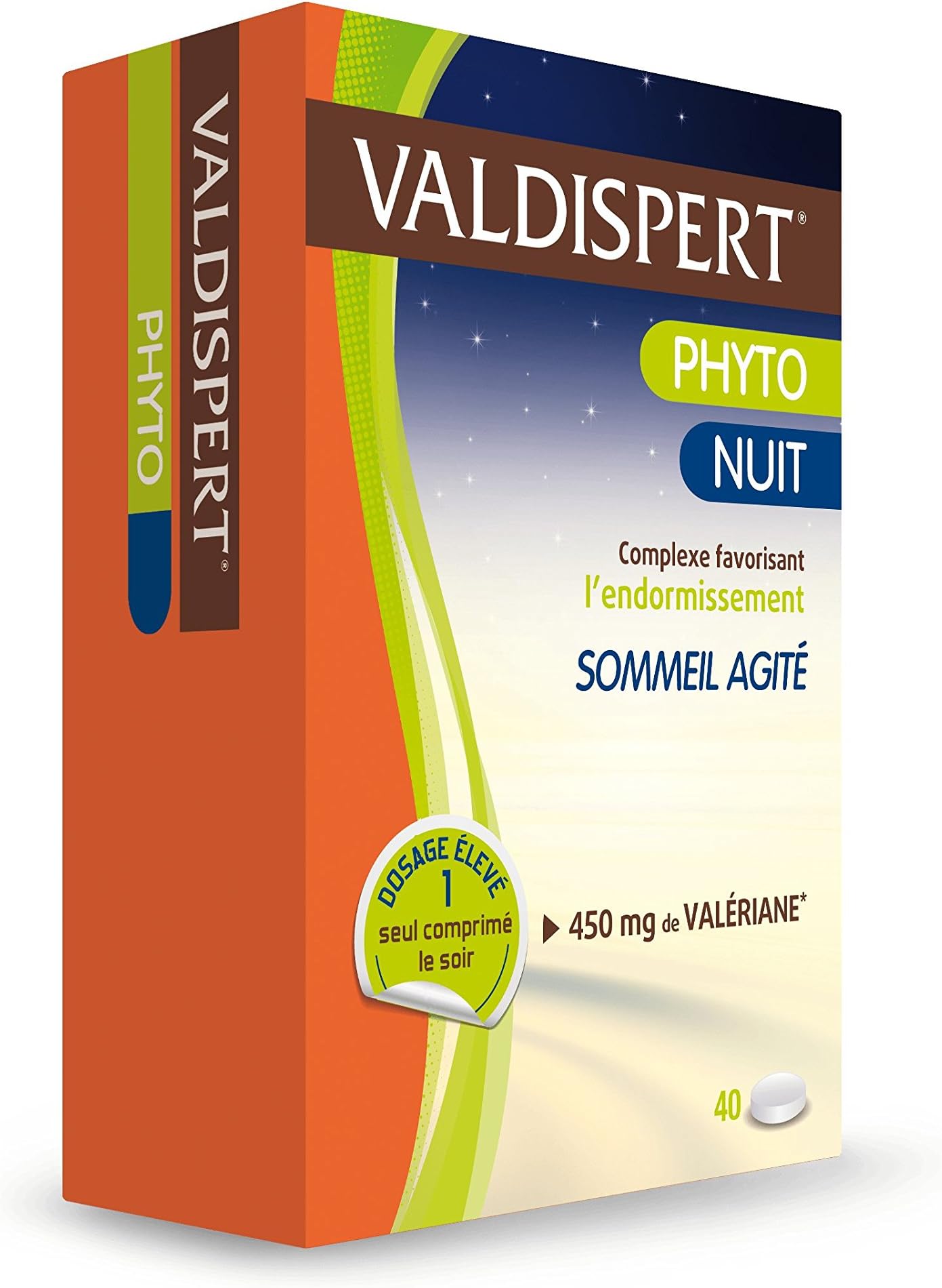 Phyto nuit valériane 450 mg 40 comprimés