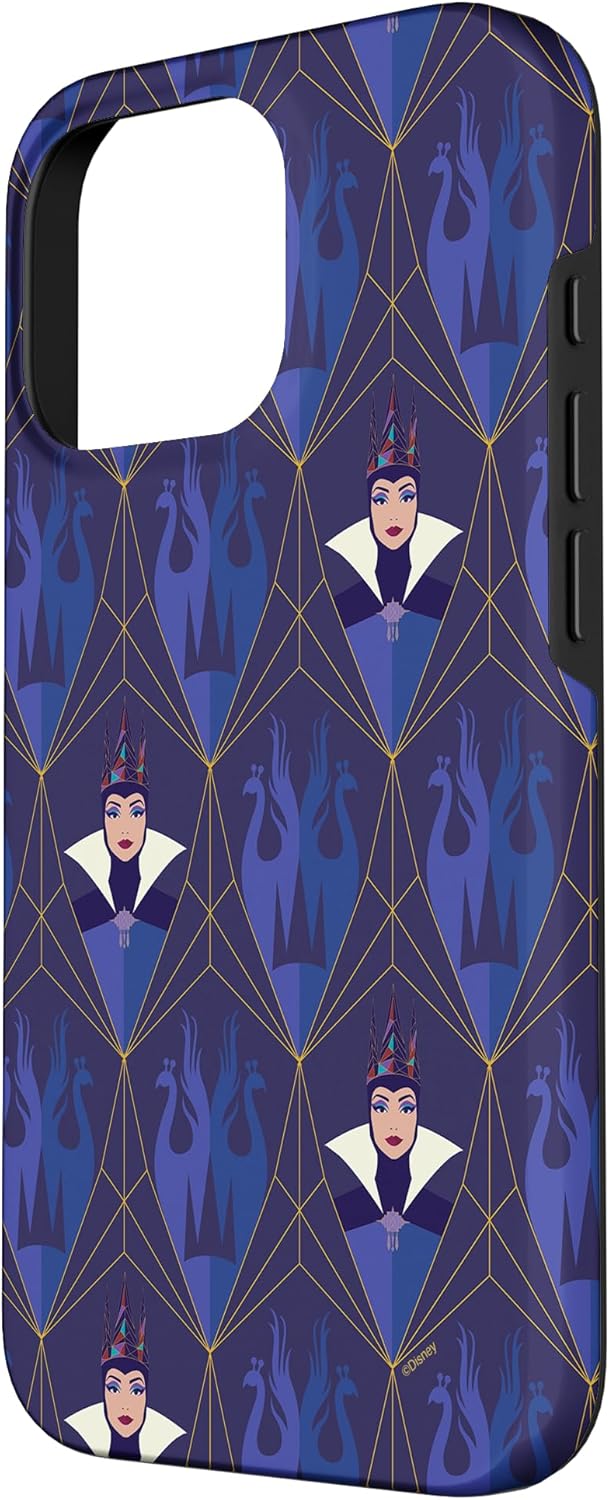 Disney Snow White Movie Evil Queen Disney Villains Blue Case for iPhone 16 Pro