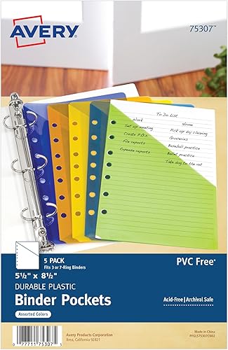 Miniatura 1 de Avery mini separadores duraderos de plástico se puede escribir sobre ellos Variados
