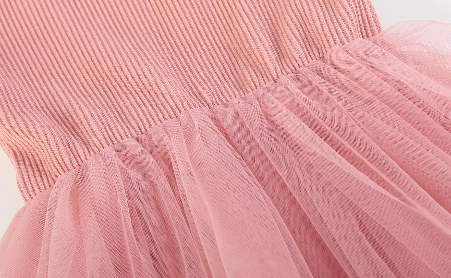 Baby Girls Tutu Dress Long Sleeve Toddler Sleeveless Dresses Infant Tulle Sundress - Image 2