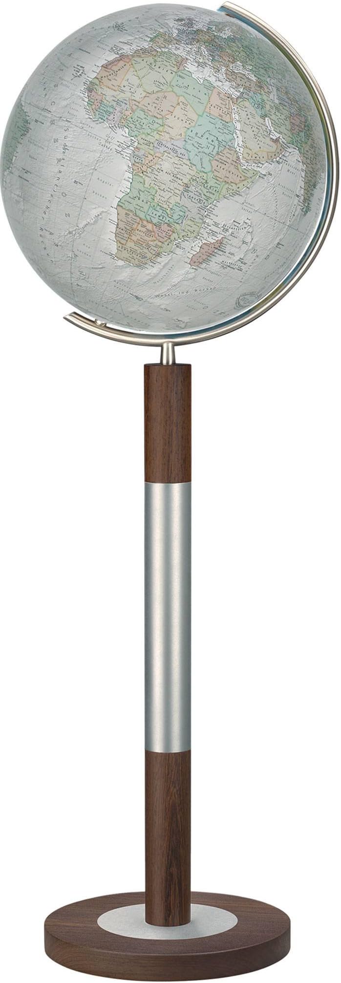 Columbus Bremen Duo Alba 16 Inch Illuminated Floor Globe