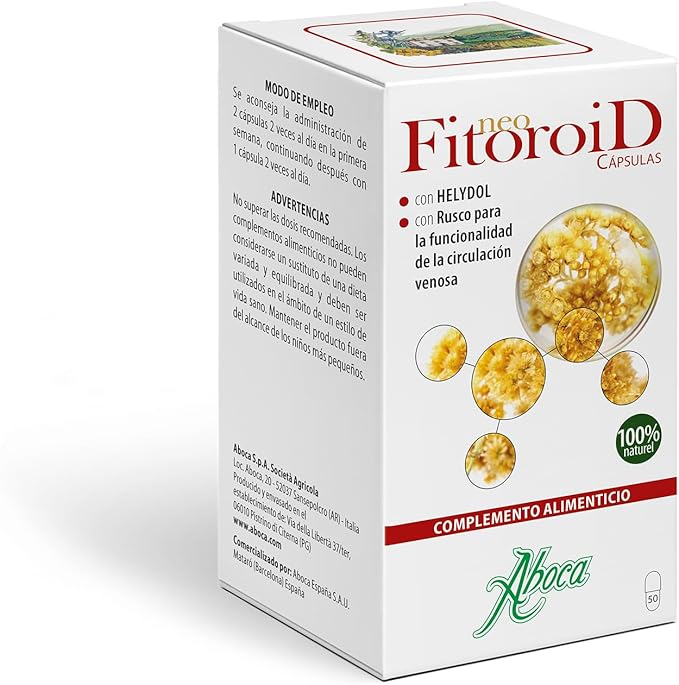 Aboca Neofitoroid Cápsulas - frasco de 50 cápsulas