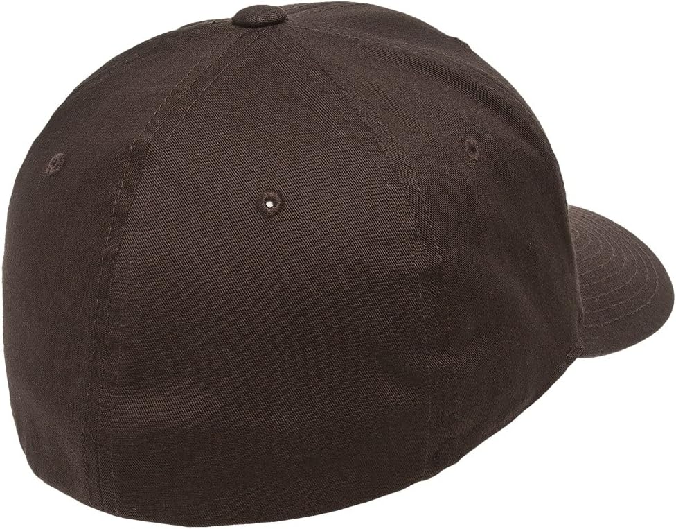 Flexfit 2-Pack Premium Original Cotton Twill Fitted Hat … Brown
