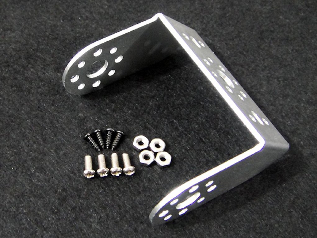Cloud Sensor Aluminum Offset Servo Bracket Kit Silver