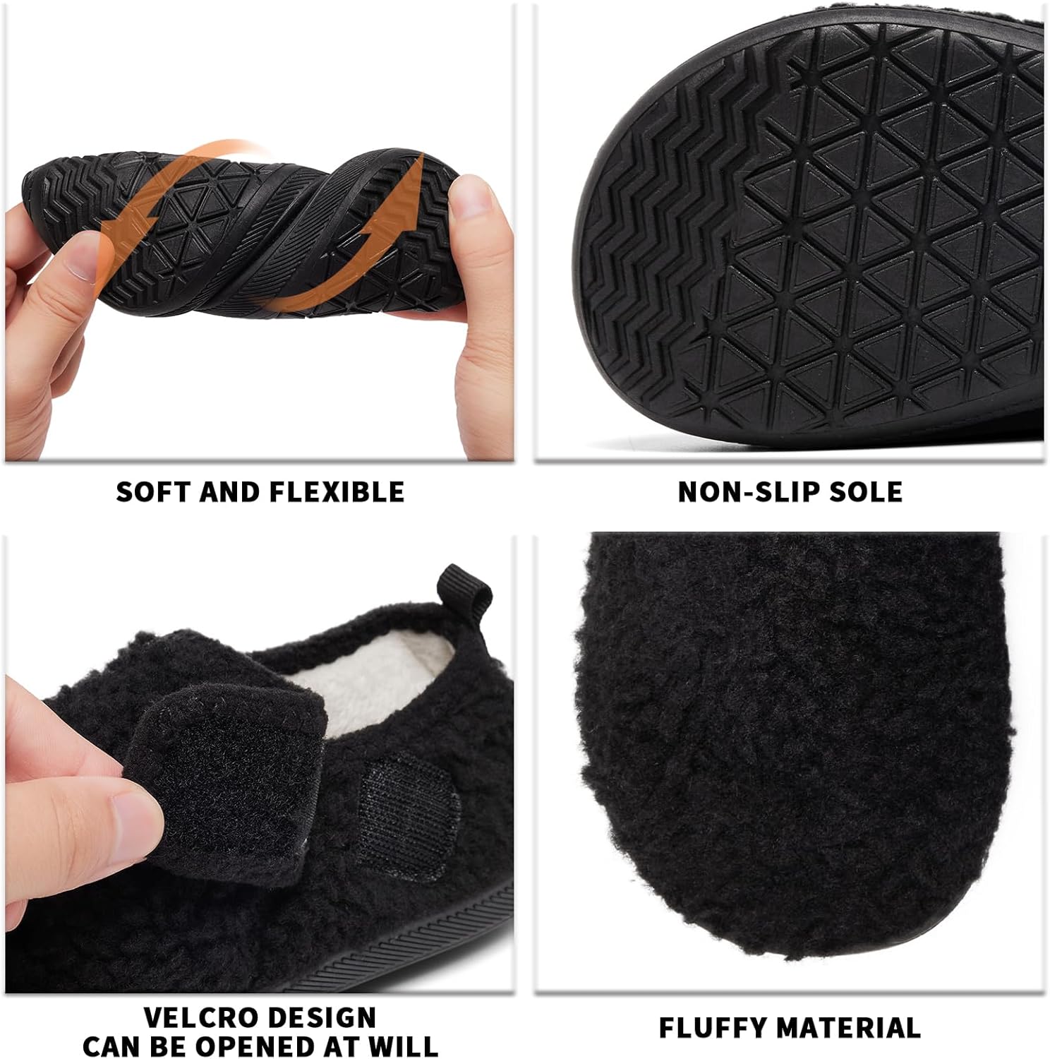 Kids Slippers Warm Winter LightWeight House Shoes Kids Barefoot Socks Cozy Bedroom Slippers(Little Kid/Big Kid) - Image 2