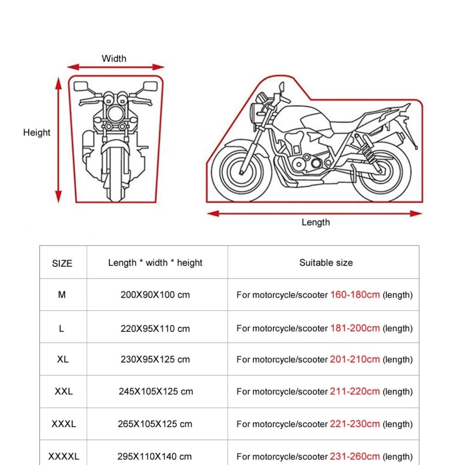 Copribici Universale Per Moto