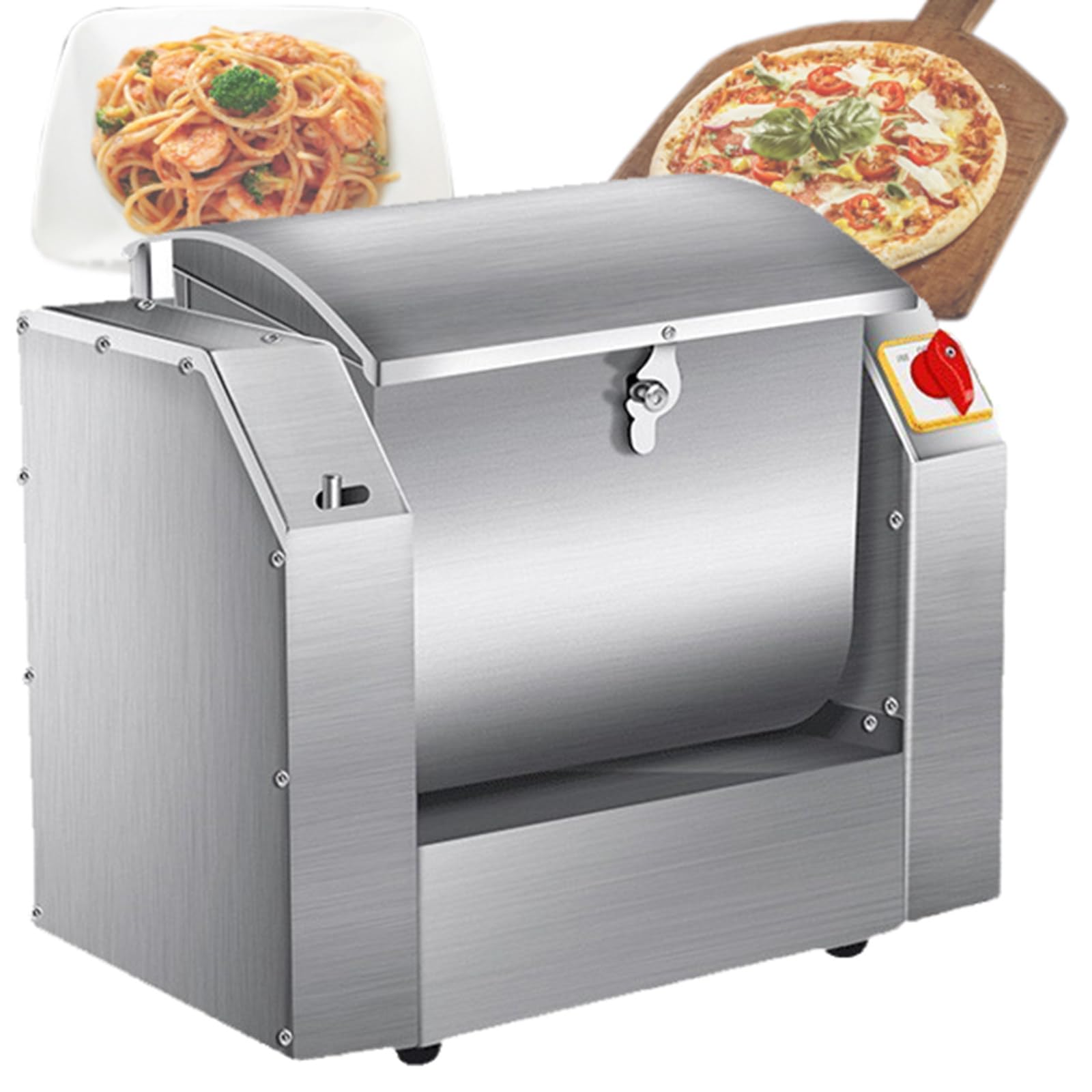 GLJTUO mixers for baking Dough Mixer Commercial Kneading Machine Commercial Stand Mixer, Commercial Stand Mixer, Bakery for Restaurant, Kitchen