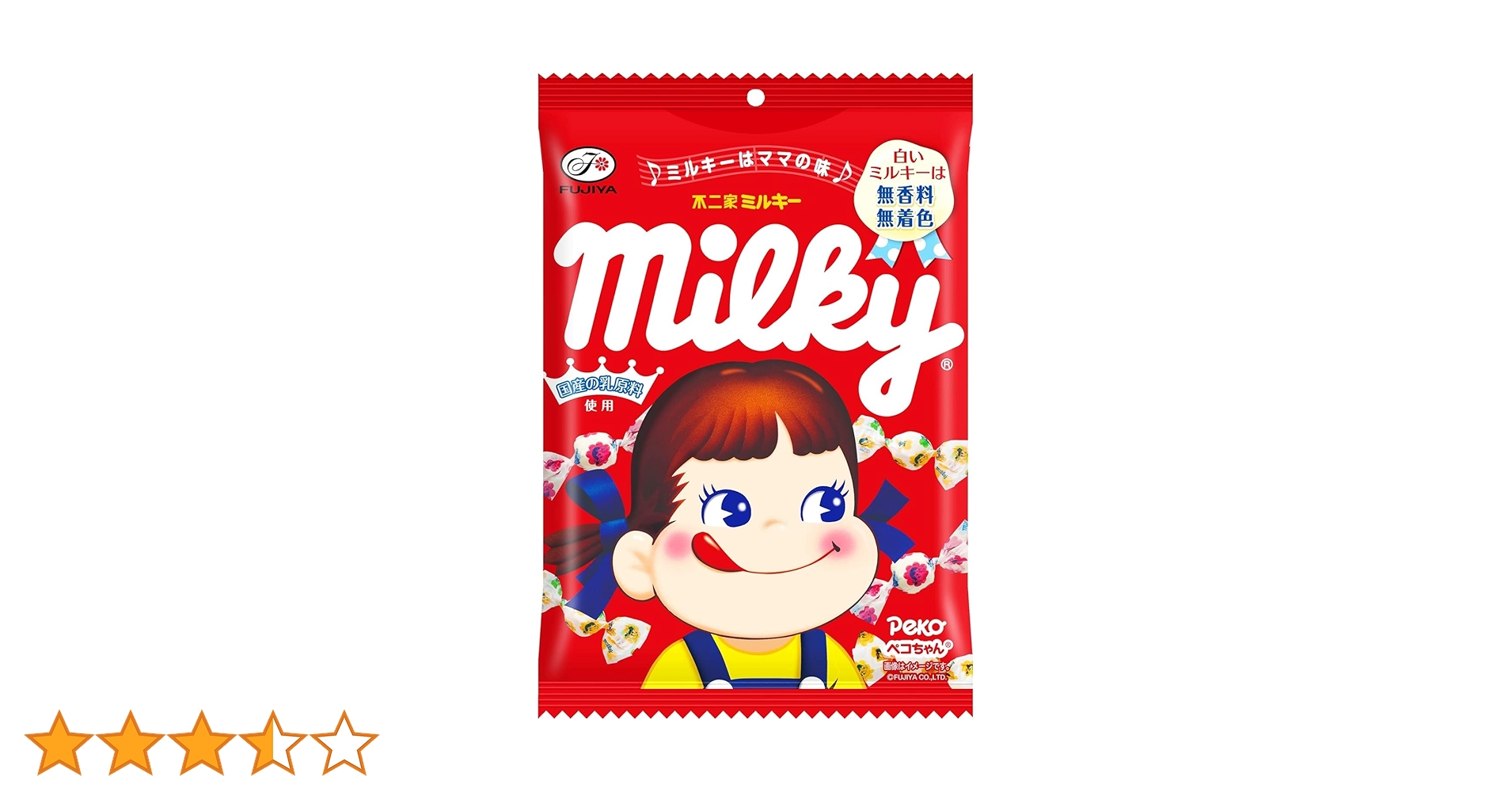Amazon.co.jp: 不二家 ミルキー袋 108g : 食品・飲料・お酒