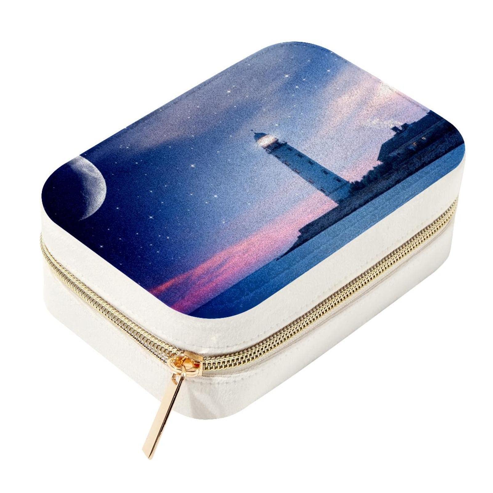 Boîte à bijoux de voyage double couche un cadeau idéal pour fille