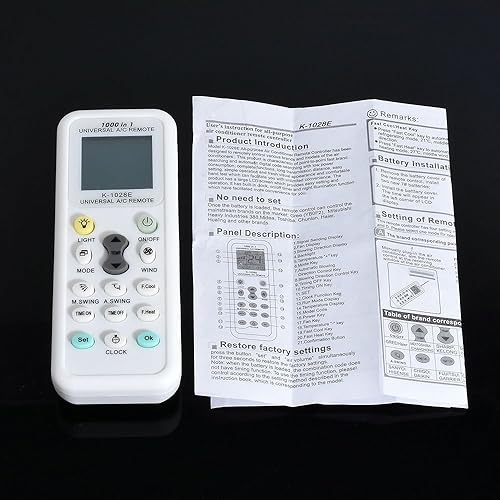 Miniatura 7 de Mando a distancia universal para LG Gree Midea Kelong Chigo Mitsubishi Toshiba Hitachi Fujitsu LG Sharp Samsung Electrolux Sanyo AUX Gree Haier