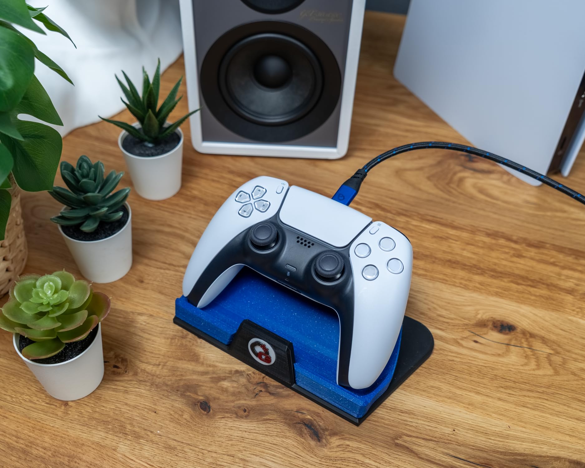 New Game Blue – Cavo USB Type-A a Type-C da 10 Gbps – Potenza di ricarica fino a 60 W – Doppia schermatura – contatti placcati oro – 3 m – Cavo da gioco con guaina in tessuto – rosso