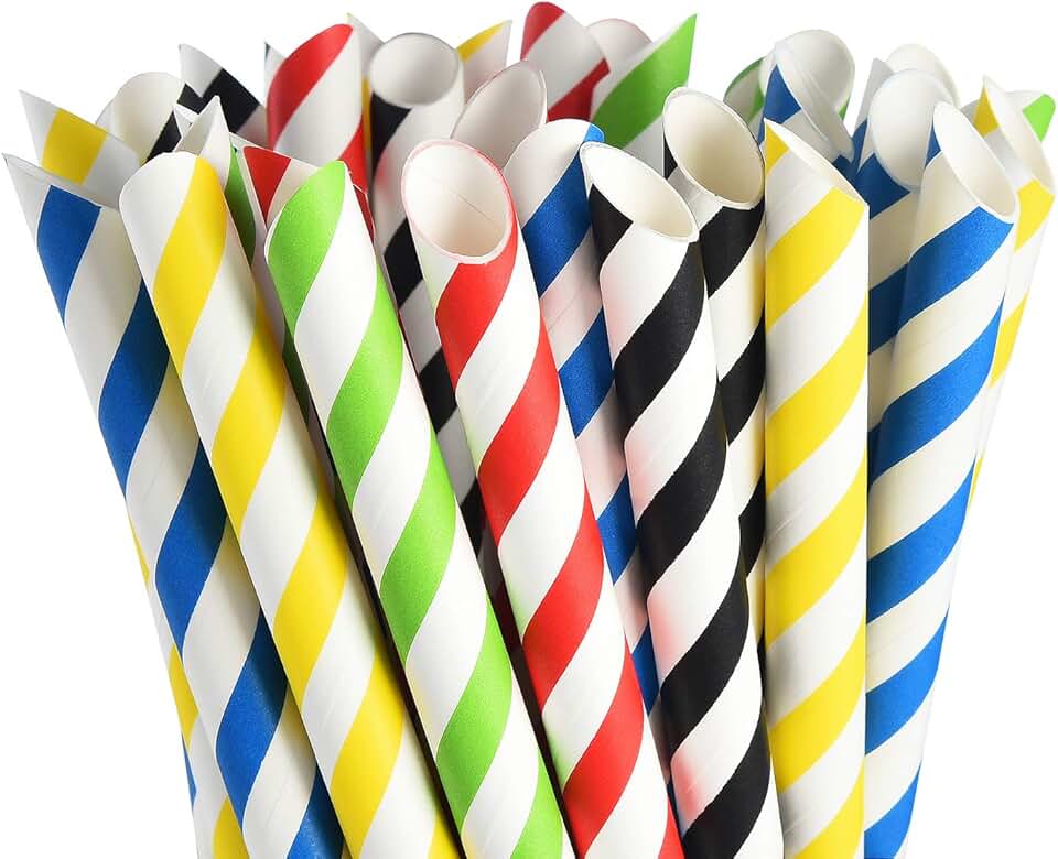 Amazon.co.uk large plastic straws