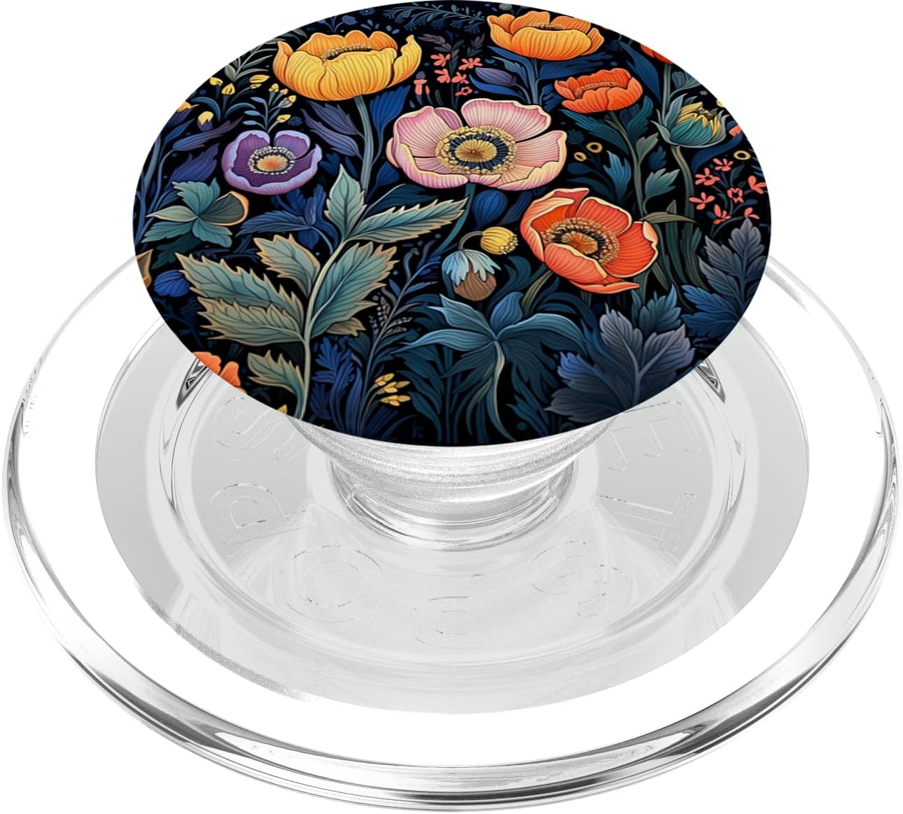 Wildflower Flowers Design Floral PopSockets MagSafe PopGrip for iPhone