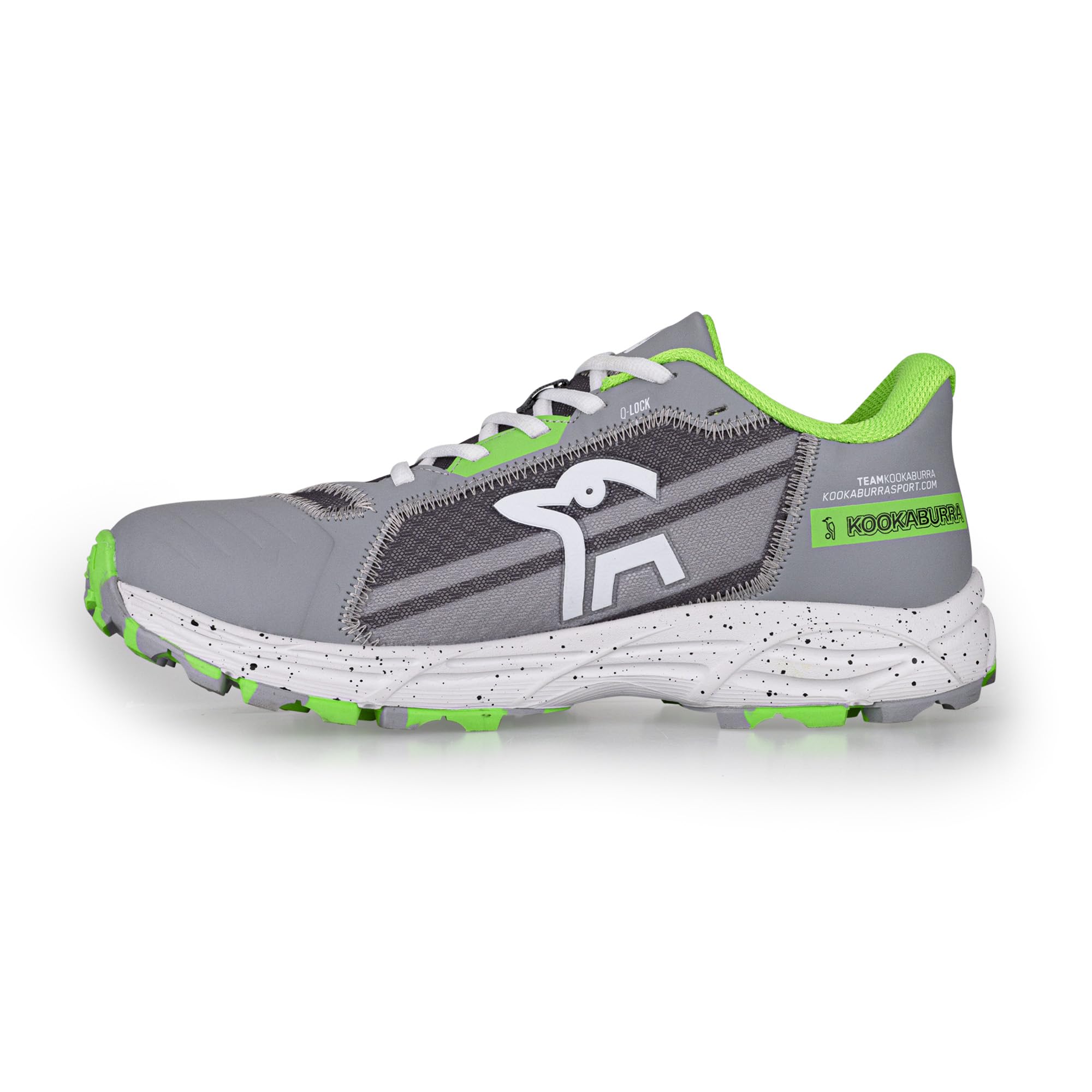 Kookaburra Edge - Scarpa da Hockey Leggera, con Allacciatura Q Lock, Impugnatura Elite