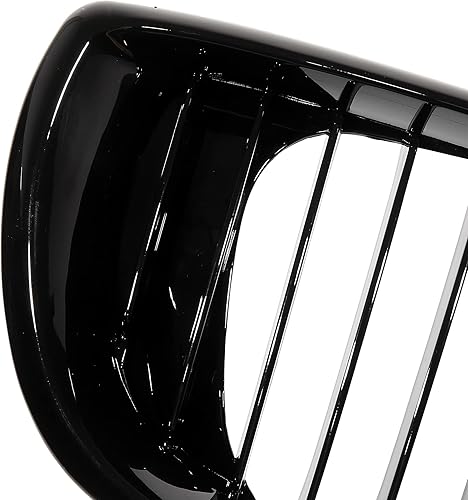 Miniatura 7 de X AUTOHAUX Par Parrilla De Riñón Delantero Negro Brillante Para BMW E46 Serie 3 02-04 4 Puerta