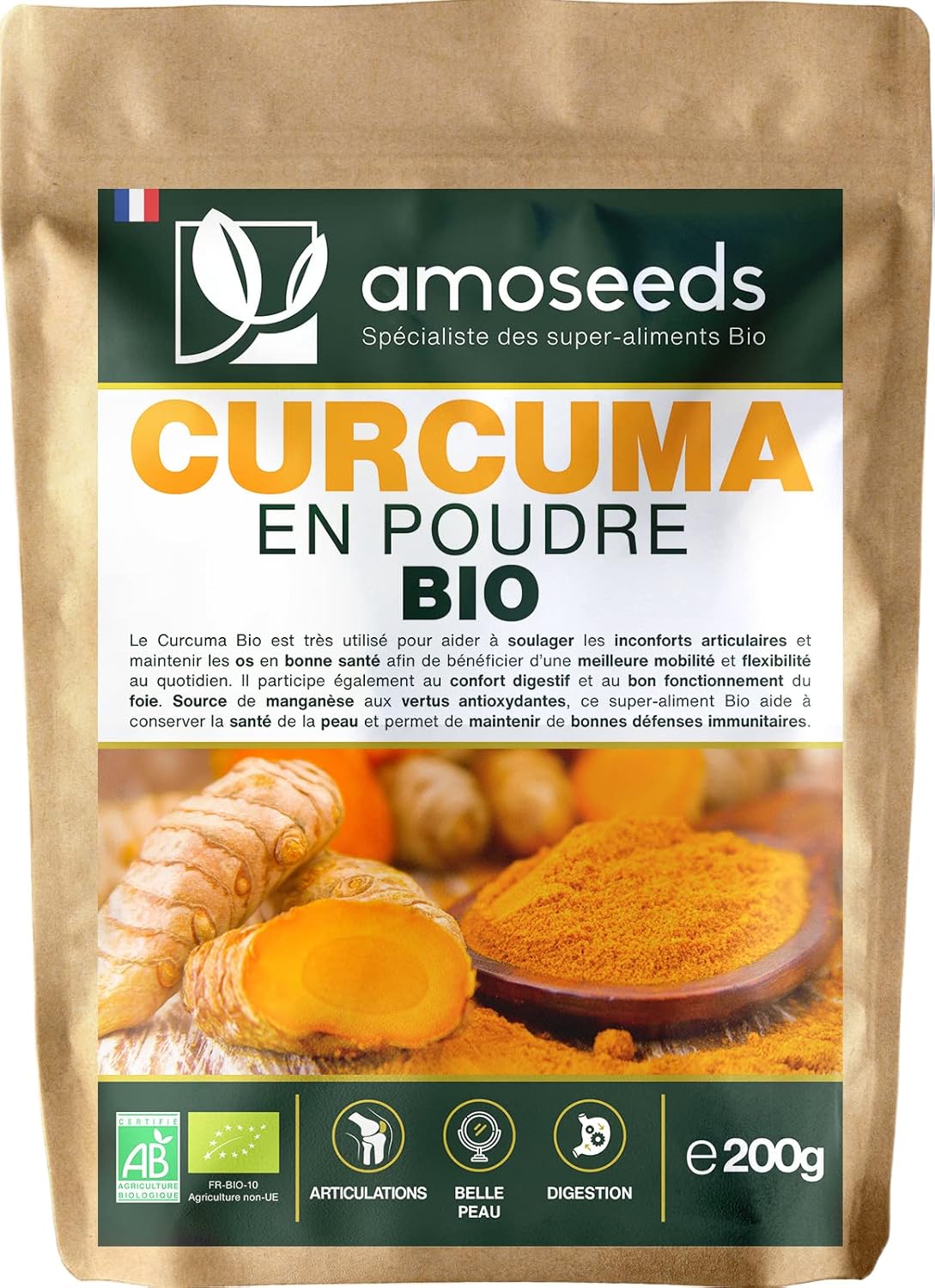 Curcuma en Poudre Bio 200G : Avis et Guide d’Achat pour 3% de Curcumine, Amélioration des Articulations, Mobilité et Digestion. Curcuma en Poudre Bio 200G : Avis et Guide d’Achat pour 3% de Curcumine, Amélioration des Articulations, Mobilité et Digestion.