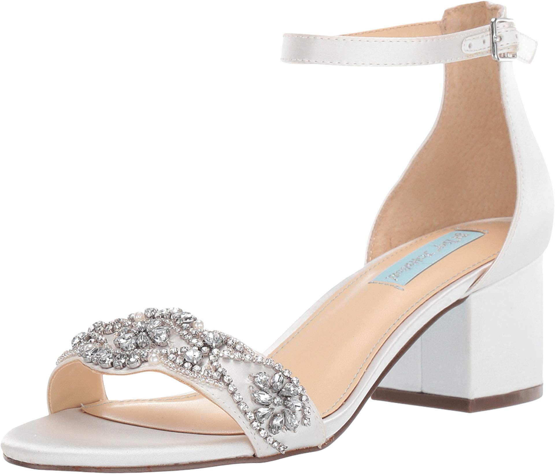 Betsey Johnson Women's Mel Open Toe Evening Heeled Sandals