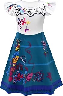 Girls Princess Costume Birthday Party Dress Halloween Cosplay Outfits