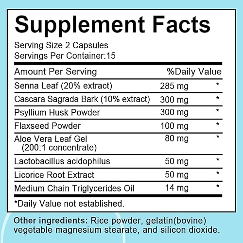 Miniatura 4 de AGEN - Limpieza de 15 días - Apoyo intestinal y colon - Desintoxicación avanzada de limpieza intestinal para mujeres y hombres con Senna, cáscara
