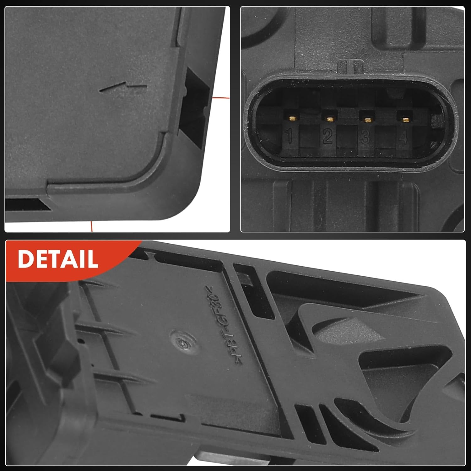 A-Premium Mass Air Flow Sensor Meter Compatible with Ford F-250/F-350/F-450/F-550 Super Duty 2020-2021, F-53 Motorhome Chassis 2020-2022, F-59 Commercial Stripped Chassis, E-350/E-450 Super Duty, 7.3L